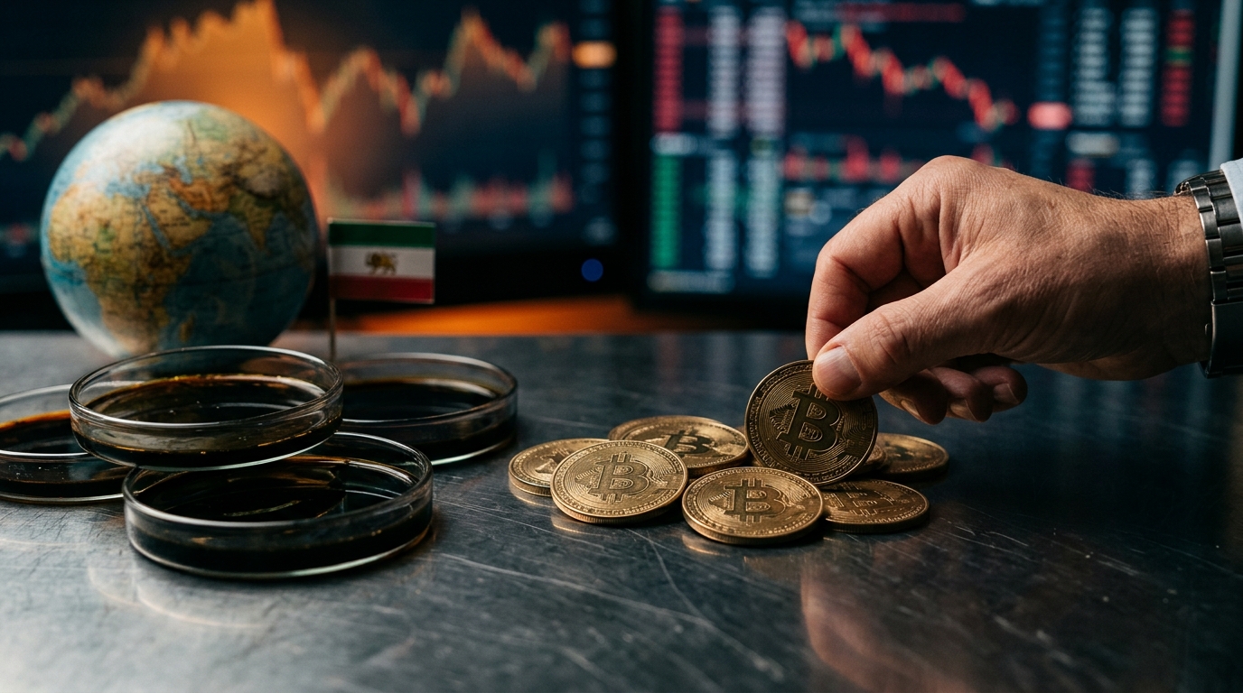 Bitcoin dips below $64K as oil prices surge and Iran tensions rise, while Strategy liquidates BTC holdings.