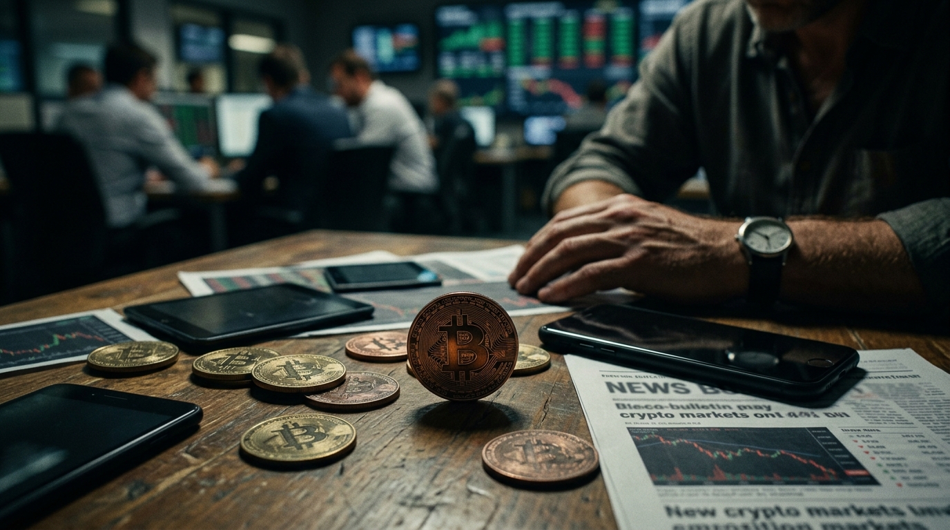 Bitcoin Falls Amid Slow Trading Activity, Soft Institutional Demand -- Market Talk