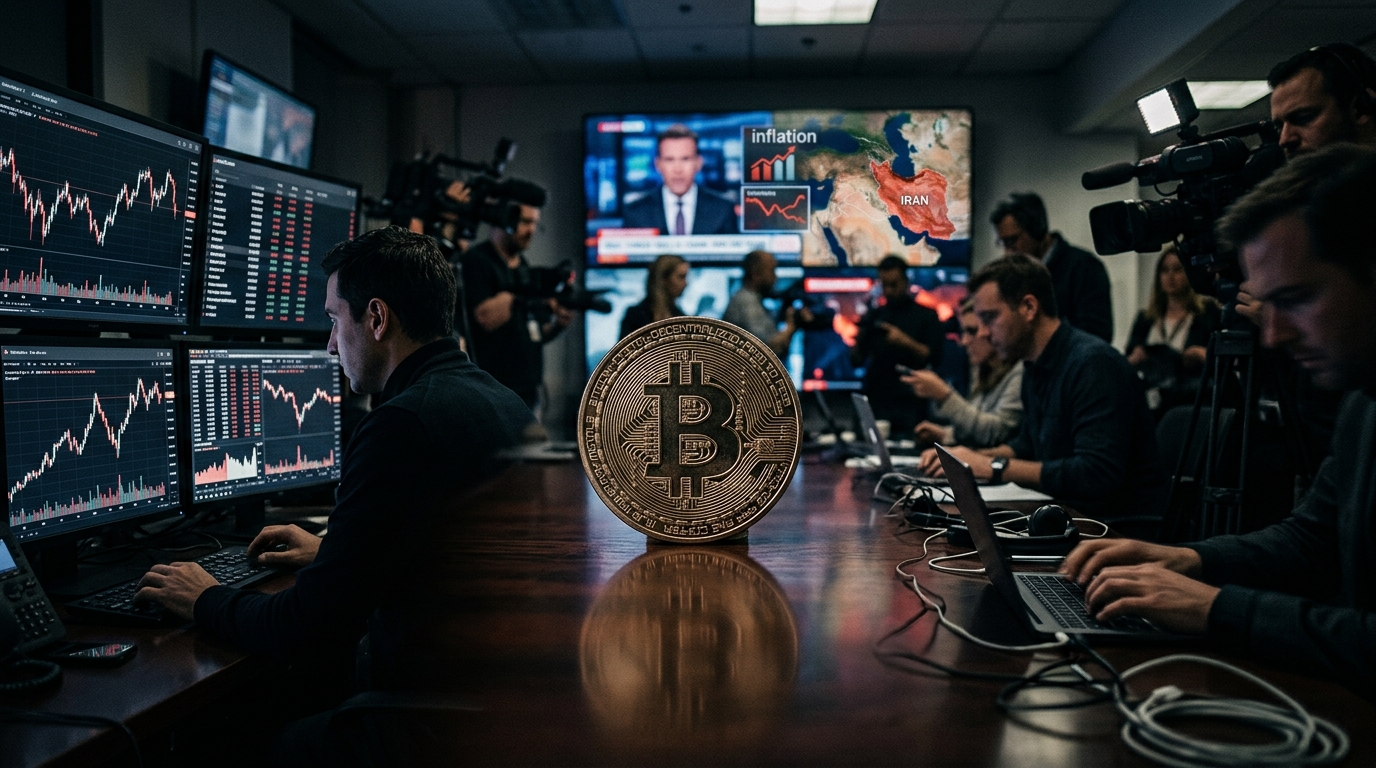 Bitcoin holds above $65k with U.S. inflation, Iran risks in focus