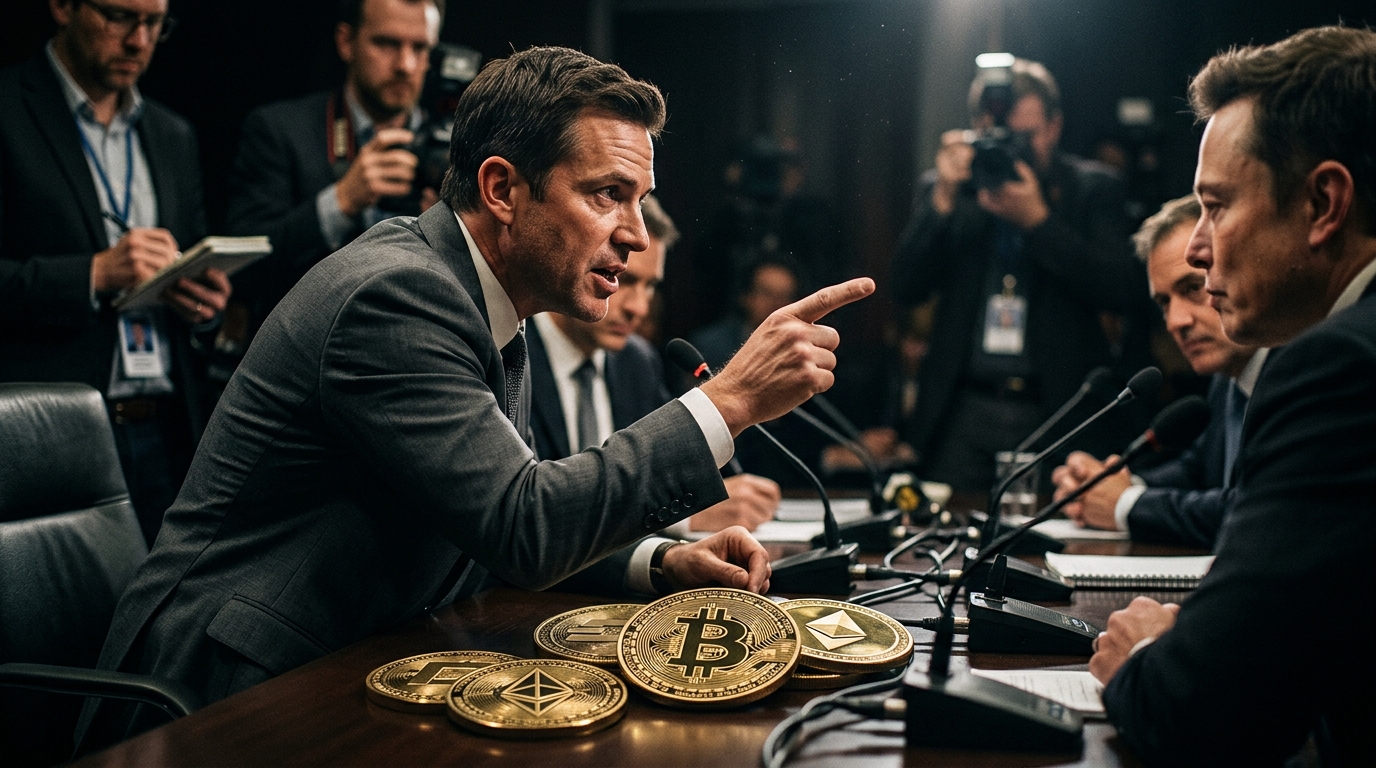 'Blatant conflict of interest': Vaughn TORCHES Trump’s WH crypto meeting