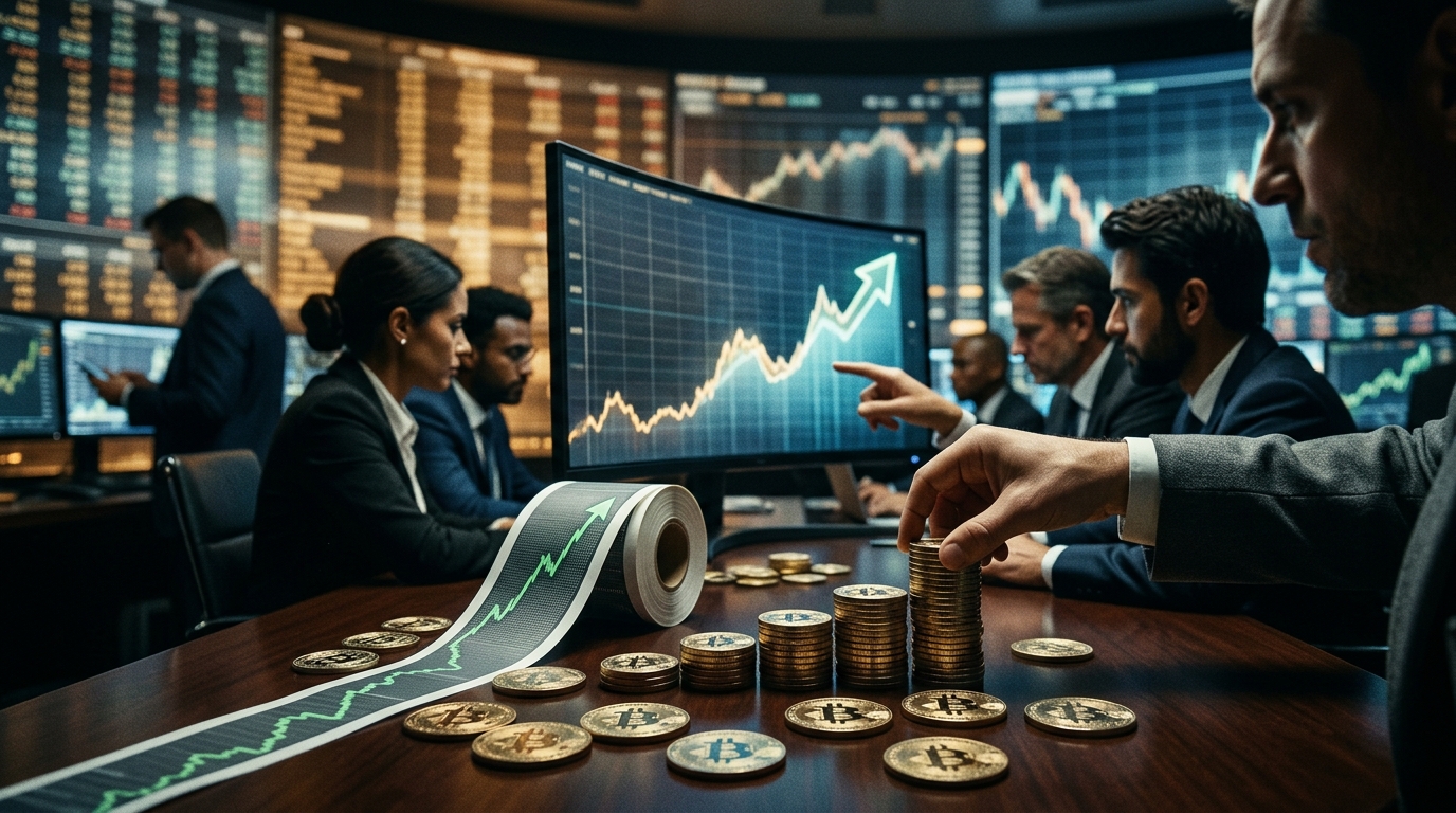 Hedge funds flip to net long on Bitcoin futures, signaling bullish shift in institutional sentiment.