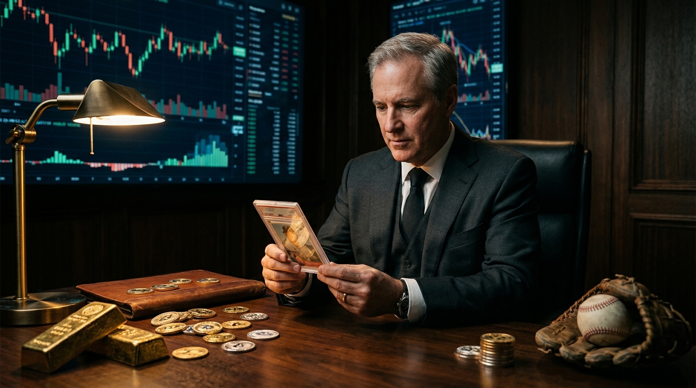 Kevin O'Leary bets millions on rare sports cards over gold and crypto