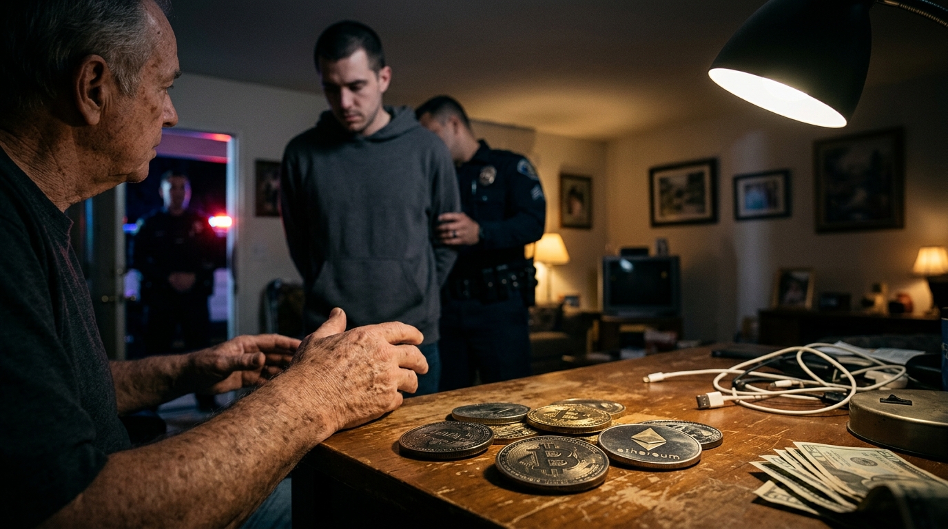 Simi Valley man accused of stealing $97k in crypto from elderly man